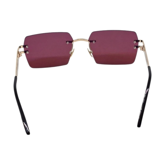 NEW PORTA ROMANA  Gold and Pink Sunglasses main image 12